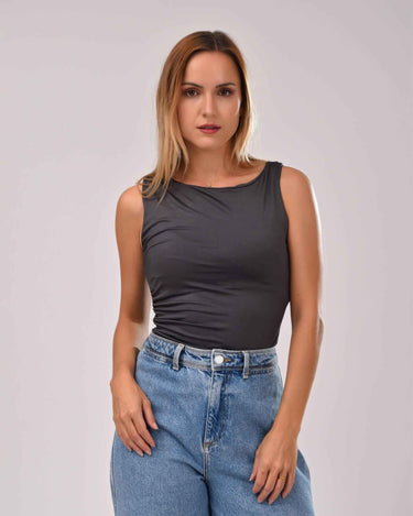 Ruching basic top