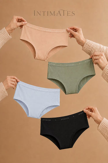 3-Pack Basic Cotton Bikini
