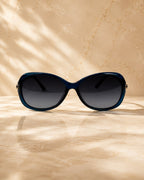 Side profile of Amber fashion sunglasses