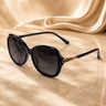 Detailed view of Amber sunglasses frame