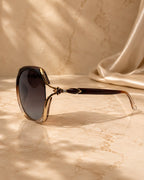 Side profile of Aura fashion sunglasses