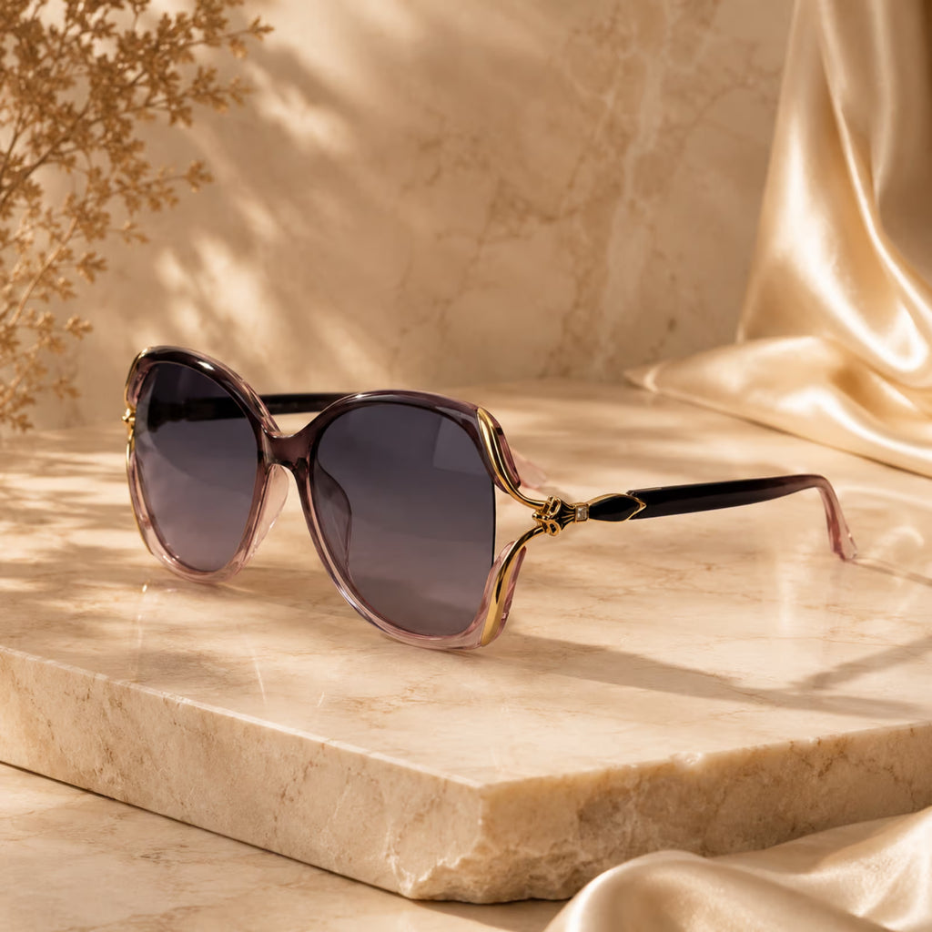 Elegant Aura women's sunglasses with modern design