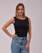 Ruching basic top
