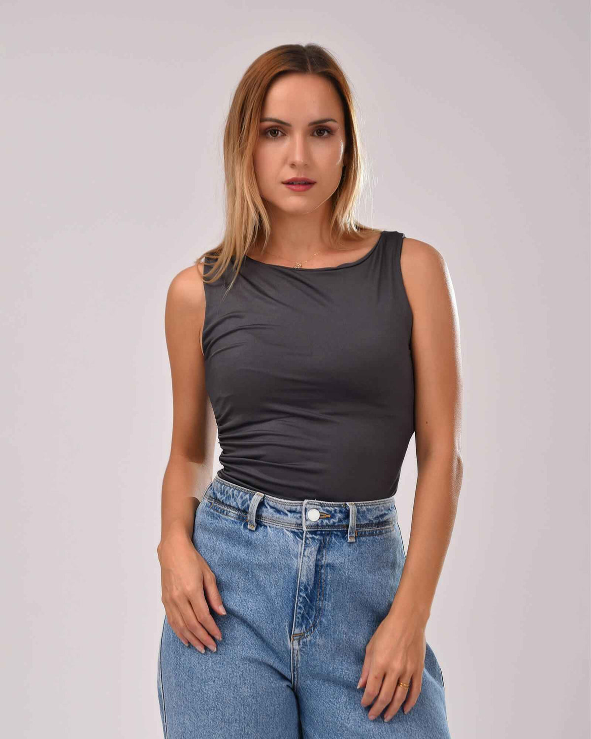 Ruching basic top