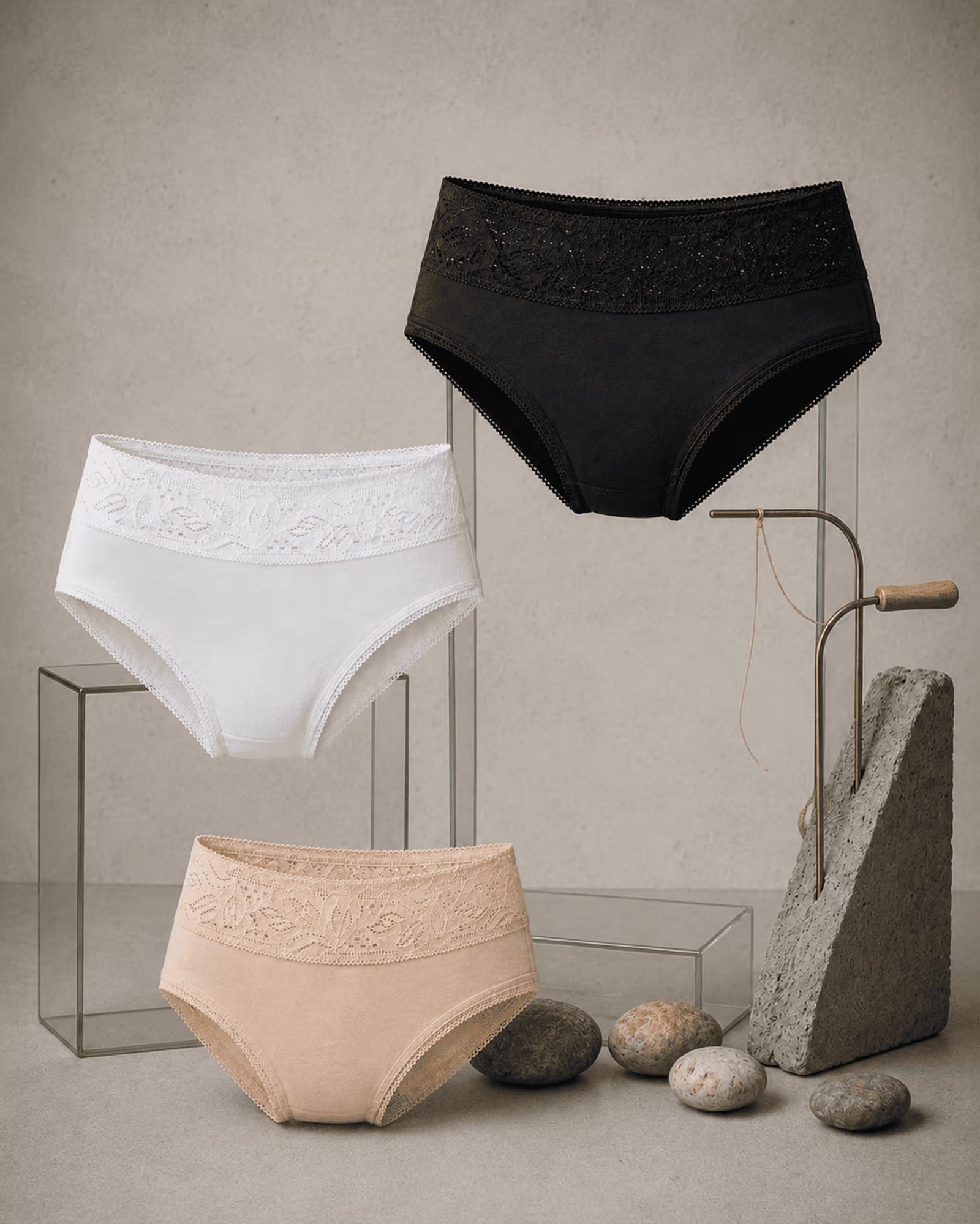 3-Pack Cotton Cloud Bikini