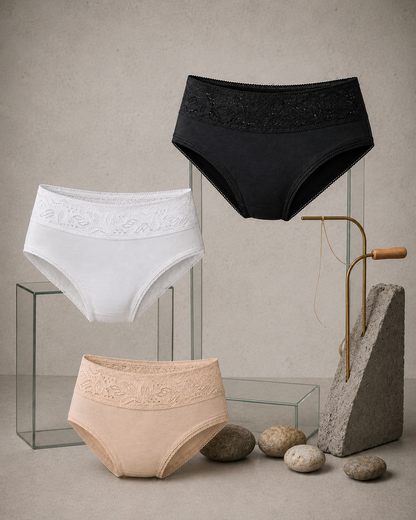 3-Pack Cotton Cloud Bikini