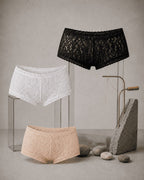 3-Pack Lace Cheetah Cheeky