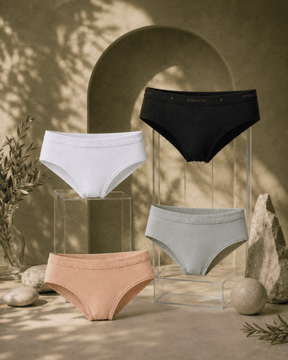 3-Pack Basic Cotton Bikini