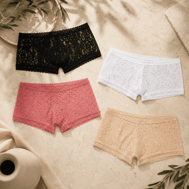 Lace Floral Cheeky