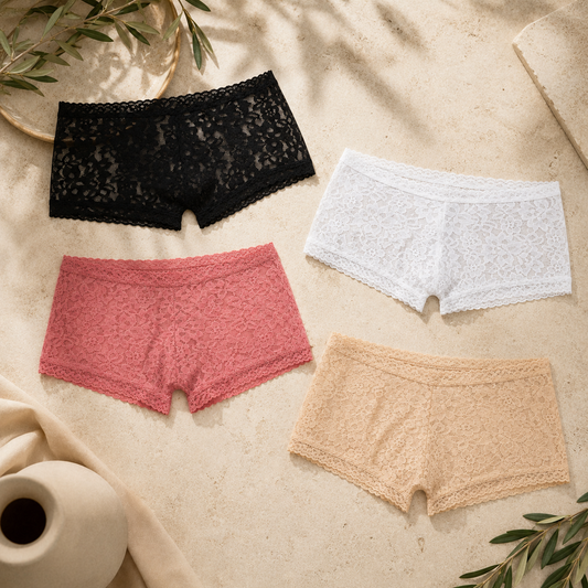 Lace Floral Cheeky