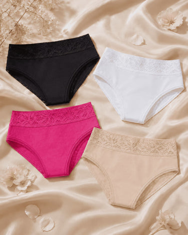 3-Pack Cotton Cloud Bikini