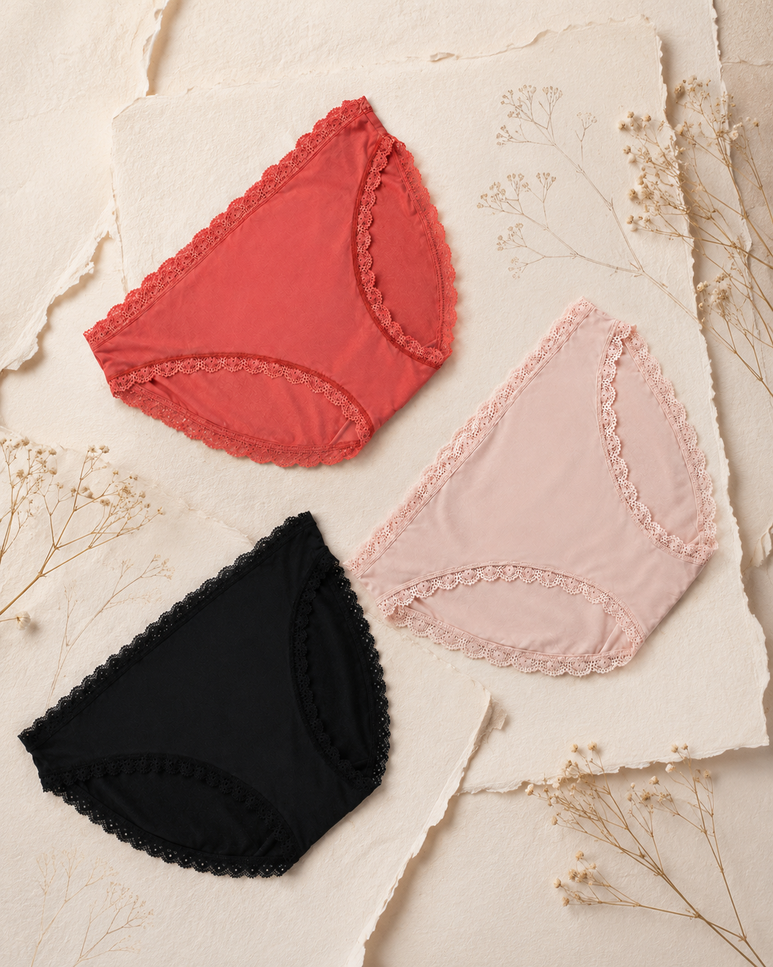 3-Pack Silky Bikini