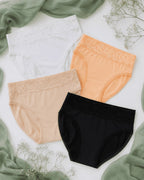 3-Pack Satin Bikini
