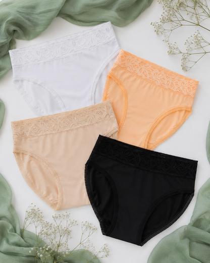 3-Pack Satin Bikini
