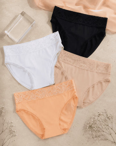 3-Pack Satin Bikini