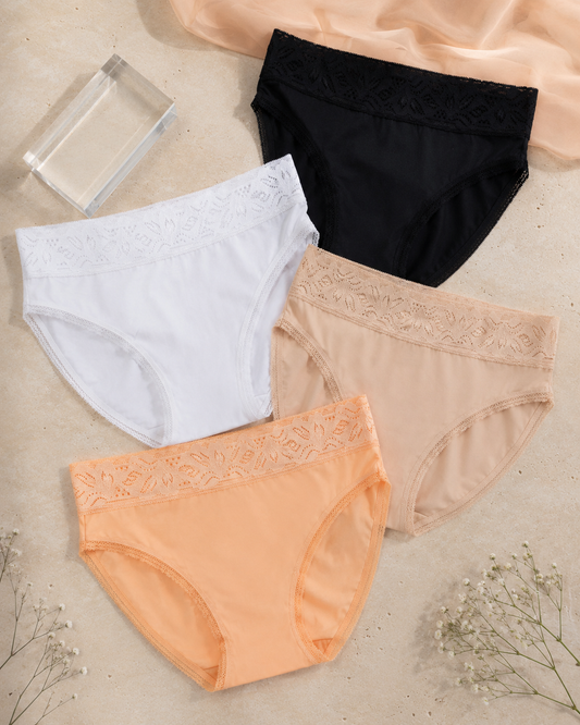 3-Pack Satin Bikini