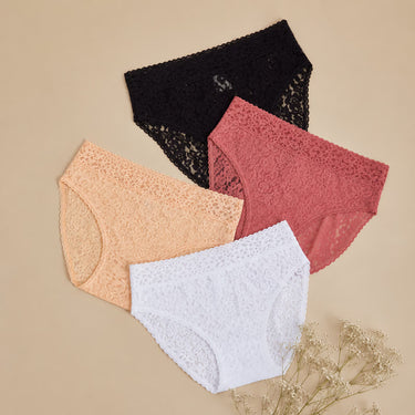 Intimates | Lace Floral Bikini Panty | women underwear