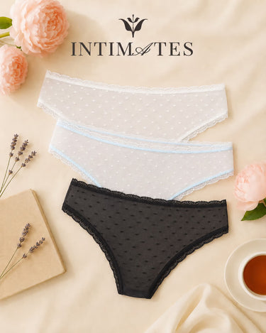 Intimates | Lace Dots Bikini Panties | women underwear