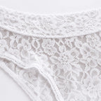 3-Pack Lace Floral Bikini