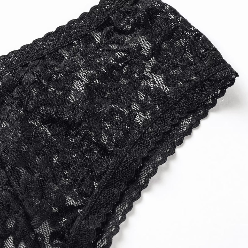 3-Pack Lace Floral Cheeky
