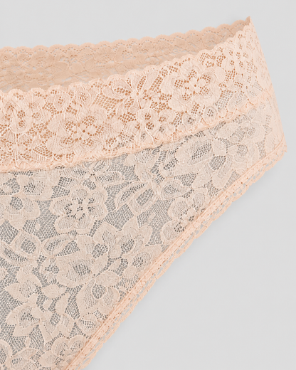 Lace Floral Brief
