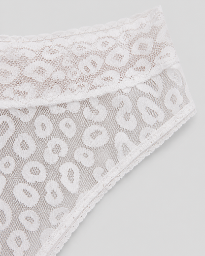 3-Pack Lace Cheetah Brief