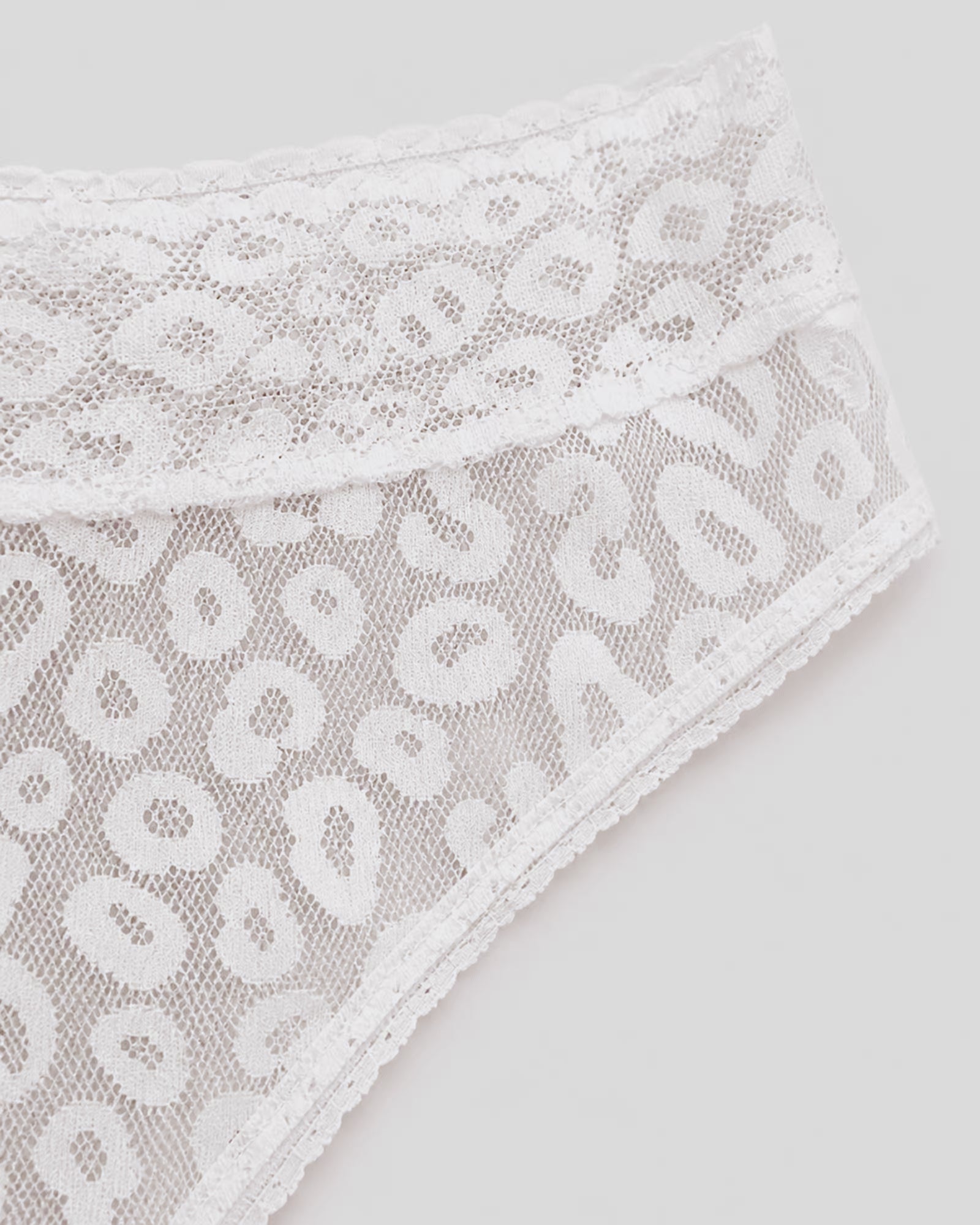 Lace Cheetah Brief