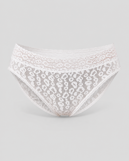 3-Pack Lace Cheetah Brief
