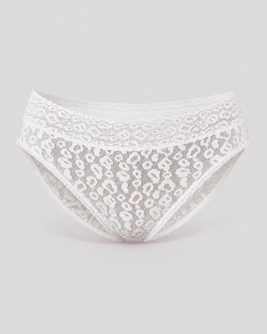 Lace Cheetah Brief