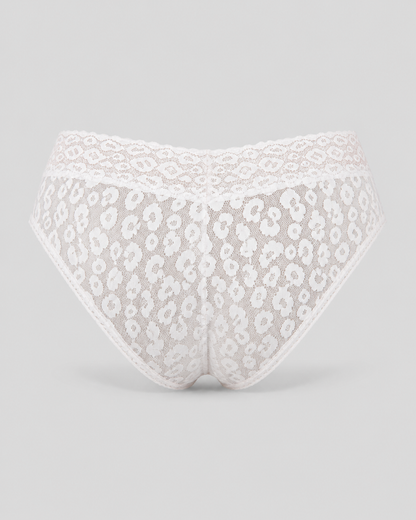 3-Pack Lace Cheetah Brief