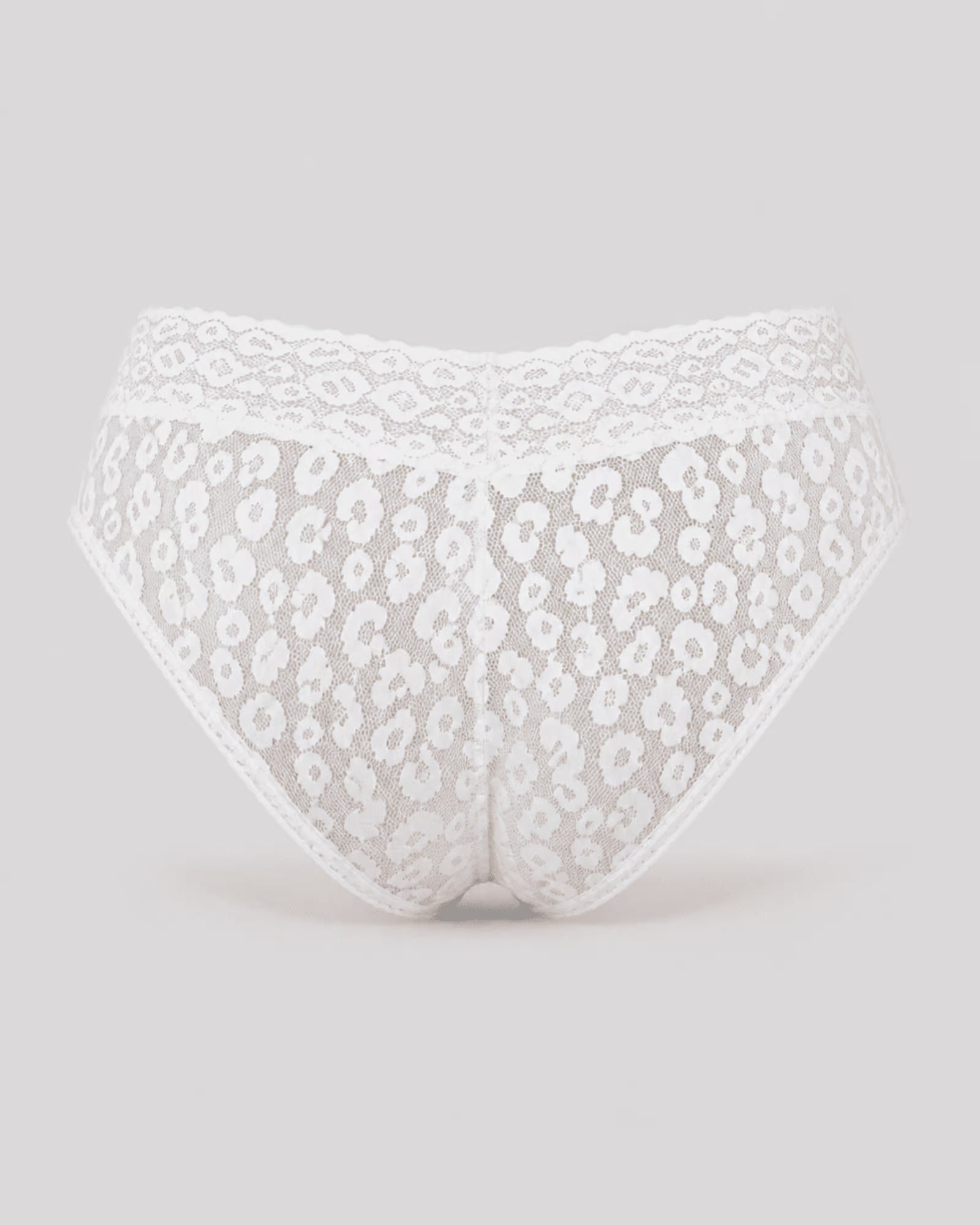 Lace Cheetah Brief