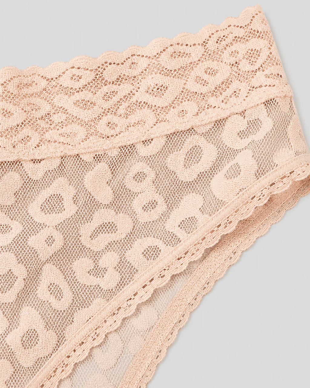 3-Pack Lace Cheetah Brief