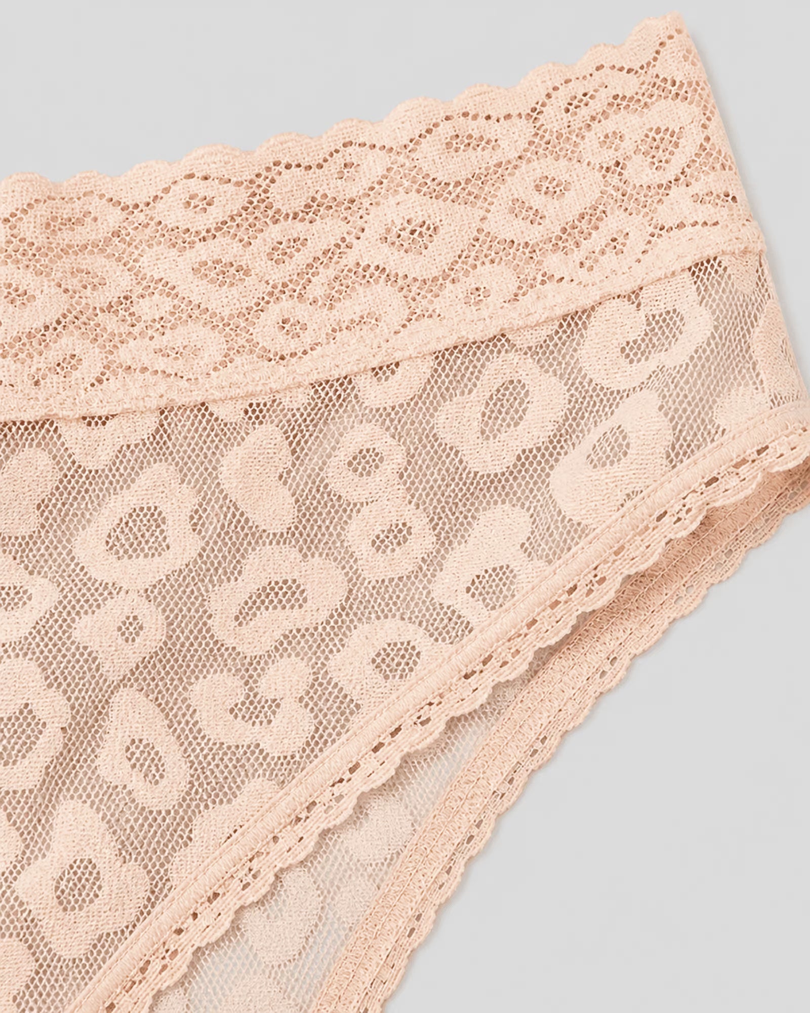 3-Pack Lace Cheetah Brief