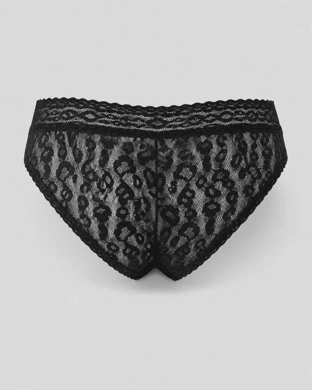 3-Pack Lace Cheetah Brief