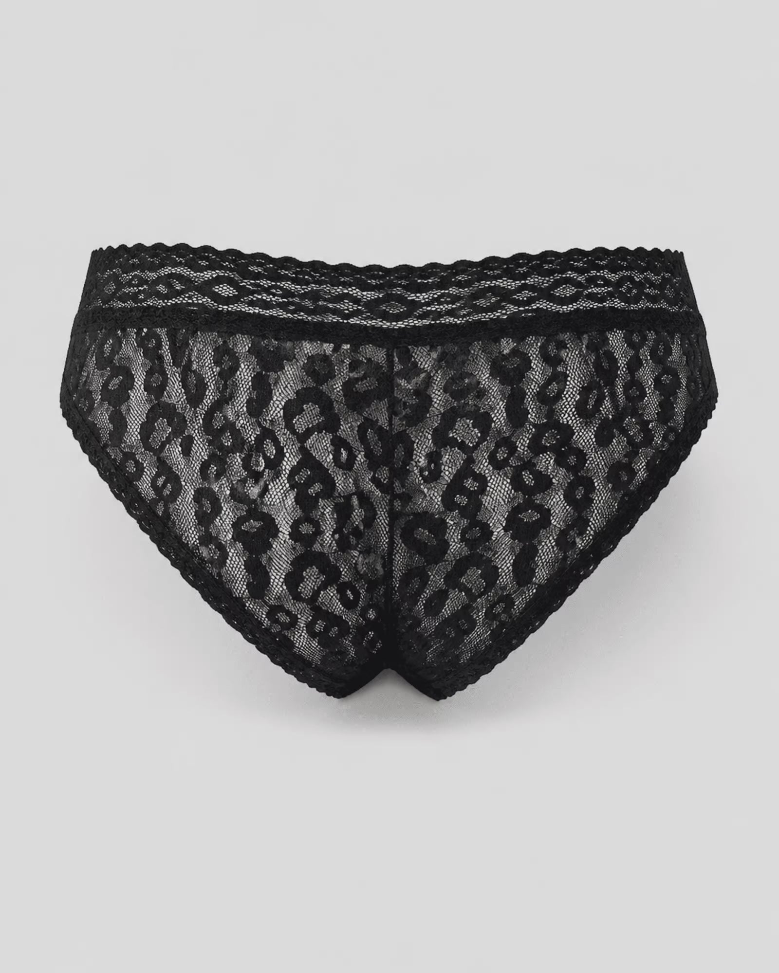 Lace Cheetah Brief