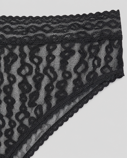 3-Pack Lace Cheetah Bikini