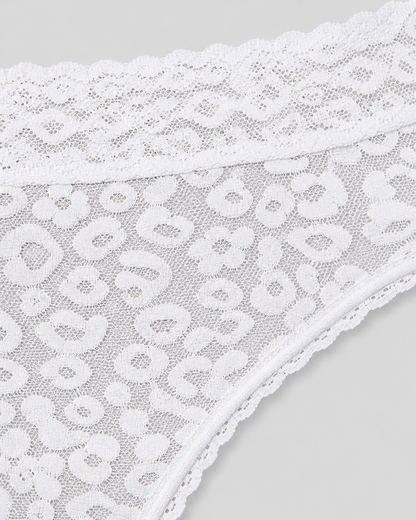 3-Pack Lace Cheetah Bikini