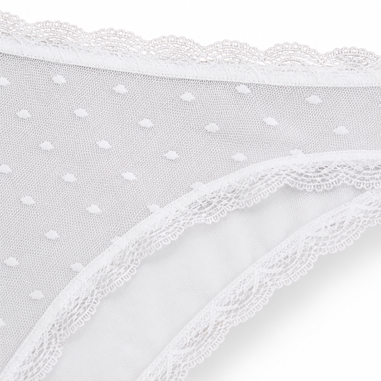 3-Pack Lace Dots Brief