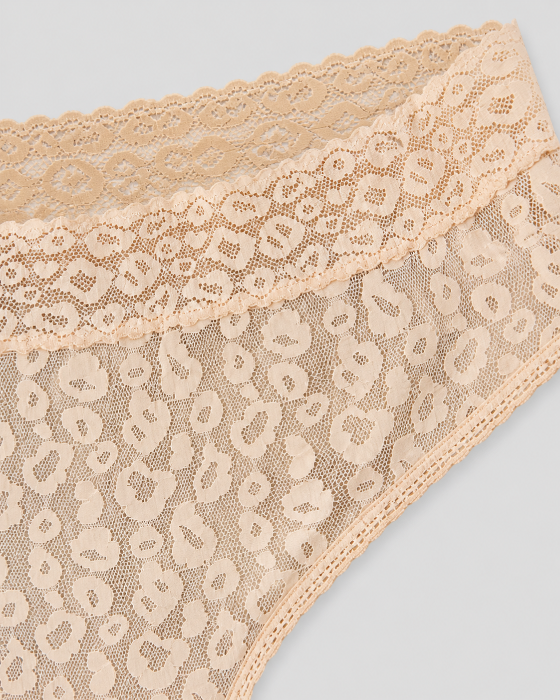 3-Pack Lace Cheetah Bikini