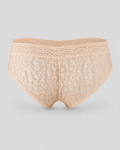 3-Pack Lace Cheetah Bikini