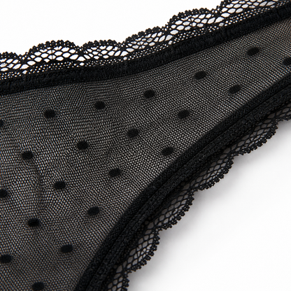 3-Pack Lace Dots Brief