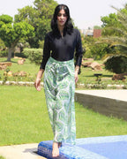 Printed Cash Pants