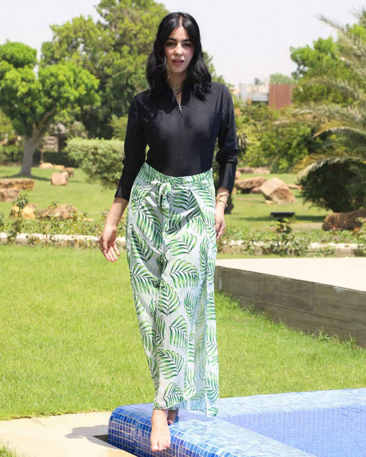 Printed Cash Pants