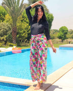 Printed Cash Pants