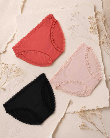 3-Pack Silky Bikini