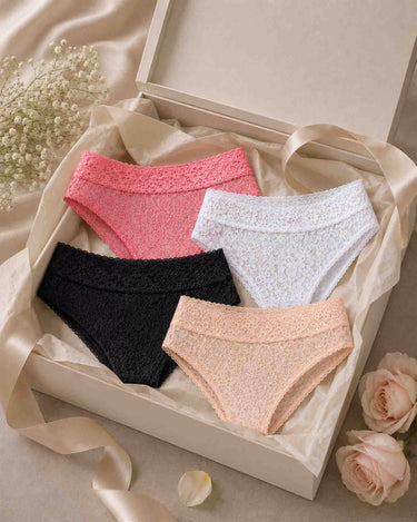 Lace Floral Brief