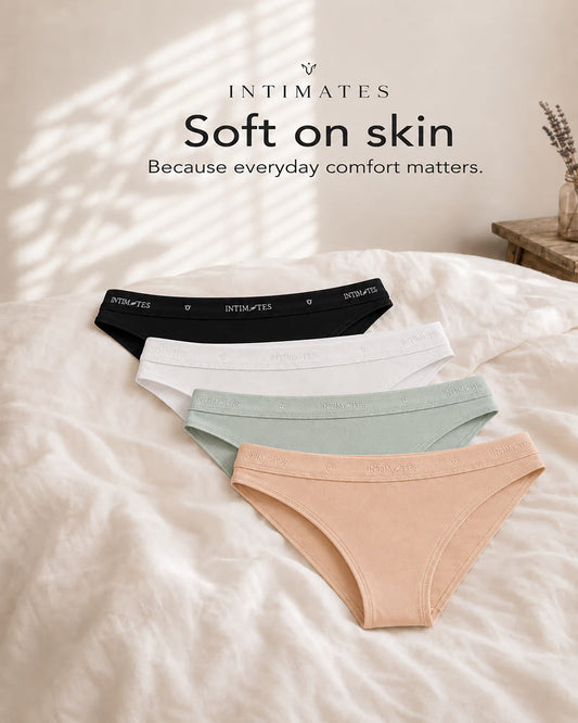 Basic Cotton Brief Panties | women underwear | Intimates
